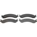 Order WAGNER - MX859 - ThermoQuiet Disc Brake Pad Set For Your Vehicle
