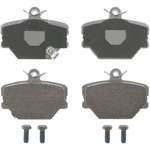 Order Front Premium Semi Metallic Pads by WAGNER - MX1252 For Your Vehicle