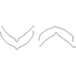 Order Front Retainer Clip by CARLSON - H4808 For Your Vehicle