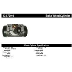 Order Front Right Wheel Cylinder by CENTRIC PARTS - 134.70004 For Your Vehicle