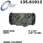Order Front Right Wheel Cylinder by CENTRIC PARTS - 135.61012 For Your Vehicle