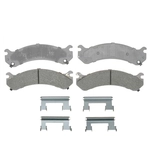 Order ACDELCO - 14D784MH - Semi-Metallic Front Disc Brake Pads For Your Vehicle