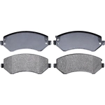Order Front Semi Metallic Pads by ACDELCO - 14D856M For Your Vehicle