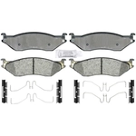 Order ACDELCO - 17D1066MH - Semi-Metallic Rear Disc Brake Pads For Your Vehicle