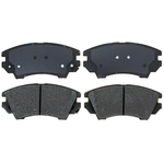 Order ACDELCO - 17D1404MHPVF1 -  Semi-Metallic Front Disc Brake Pads For Your Vehicle