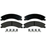 Order ACDELCO - 17D1411MHSV - Front Semi Metallic Pads For Your Vehicle
