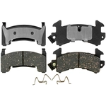 Order ACDELCO - 17D154MH - Semi-Metallic Front Disc Brake Pads For Your Vehicle