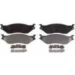 Order Front Semi Metallic Pads by ACDELCO PROFESSIONAL - 17D777MH For Your Vehicle