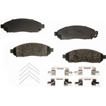 Order Front Semi Metallic Pads by AGNA BRAKES - ALD1094M For Your Vehicle