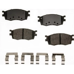 Order AGNA BRAKES - ALD1156M - Front Semi Metallic Pads For Your Vehicle