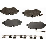 Order Front Semi Metallic Pads by AGNA BRAKES - ALD1316AM For Your Vehicle