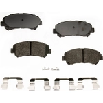Order Front Semi Metallic Pads by AGNA BRAKES - ALD1338M For Your Vehicle