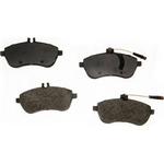 Order Front Semi Metallic Pads by AGNA BRAKES - ALD1340AM For Your Vehicle