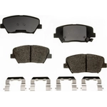 Order Front Semi Metallic Pads by AGNA BRAKES - ALD1432M For Your Vehicle