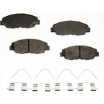 Order Front Semi Metallic Pads by AGNA BRAKES - ALD1578M For Your Vehicle