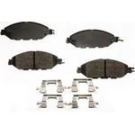 Order Front Semi Metallic Pads by AGNA BRAKES - ALD1649M For Your Vehicle