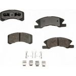 Order Front Semi Metallic Pads by AGNA BRAKES - ALD1731M For Your Vehicle