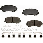 Order Front Semi Metallic Pads by AGNA BRAKES - ALD1737M For Your Vehicle