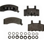 Order Front Semi Metallic Pads by AGNA BRAKES - ALD370M For Your Vehicle