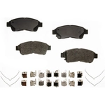 Order Front Semi Metallic Pads by AGNA BRAKES - ALD562M For Your Vehicle