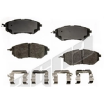 Order Front Semi Metallic Pads by AGNA BRAKES - ALD1078M For Your Vehicle