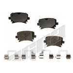 Order Front Semi Metallic Pads by AGNA BRAKES - ALD1108M For Your Vehicle