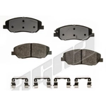 Order AGNA BRAKES - ALD1202M - Front Semi Metallic Pads For Your Vehicle