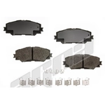 Order AGNA BRAKES - ALD1210M - Front Semi Metallic Pads For Your Vehicle