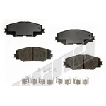 Order AGNA BRAKES - ALD1211M - Front Semi Metallic Pads For Your Vehicle
