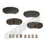 Order Front Semi Metallic Pads by AGNA BRAKES - ALD1258M For Your Vehicle