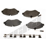 Order Front Semi Metallic Pads by AGNA BRAKES - ALD1316AM For Your Vehicle