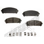 Order AGNA BRAKES - ALD1324M - Front Semi Metallic Pads For Your Vehicle