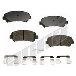 Order Front Semi Metallic Pads by AGNA BRAKES - ALD1338M For Your Vehicle