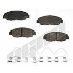 Order Front Semi Metallic Pads by AGNA BRAKES - ALD1578M For Your Vehicle