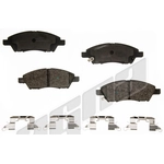 Order AGNA BRAKES - ALD1592M - Front Semi Metallic Pads For Your Vehicle