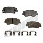 Order Plaquettes avant semi-métallique par AGNA BRAKES - ALD1595M For Your Vehicle