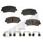 Order AGNA BRAKES - ALD1623M - Front Semi Metallic Pads For Your Vehicle