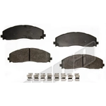 Order Front Semi Metallic Pads by AGNA BRAKES - ALD1680M For Your Vehicle