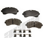 Order Front Semi Metallic Pads by AGNA BRAKES - ALD1699M For Your Vehicle