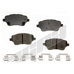 Order Front Semi Metallic Pads by AGNA BRAKES - ALD1730M For Your Vehicle