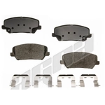Order Front Semi Metallic Pads by AGNA BRAKES - ALD1735M For Your Vehicle