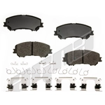 Order Front Semi Metallic Pads by AGNA BRAKES - ALD1737M For Your Vehicle
