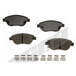 Order Front Semi Metallic Pads by AGNA BRAKES - ALD1778M For Your Vehicle