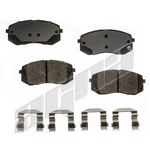Order Front Semi Metallic Pads by AGNA BRAKES - ALD1803M For Your Vehicle