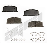 Order Front Semi Metallic Pads by AGNA BRAKES - ALD242M For Your Vehicle