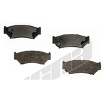 Order Front Semi Metallic Pads by AGNA BRAKES - ALD556M For Your Vehicle