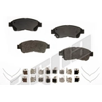 Order Plaquettes avant semi-métallique par AGNA BRAKES - ALD562M For Your Vehicle