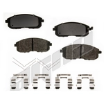 Order Front Semi Metallic Pads by AGNA BRAKES - ALD653M For Your Vehicle