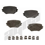Order Front Semi Metallic Pads by AGNA BRAKES - ALD680M For Your Vehicle