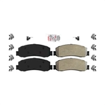 Order Front Semi Metallic Pads by AMERIBRAKES - PRM1333A For Your Vehicle